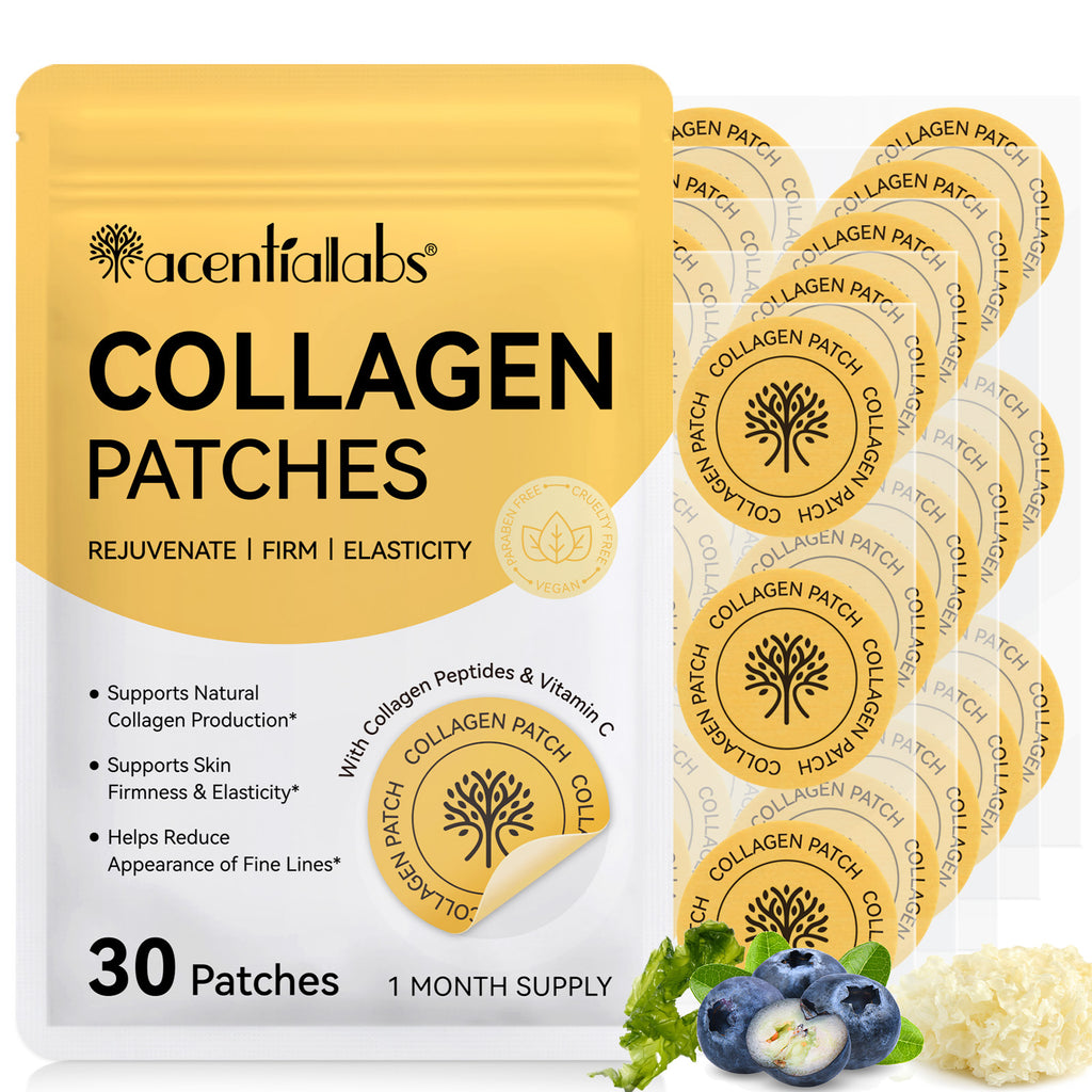 Kollagenpflaster, Collagen Patches, 30 Pflaster, Monatspackung
