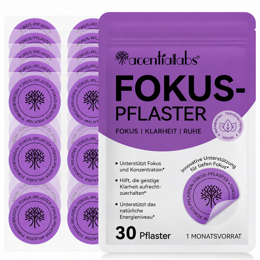 Fokuspflaster, Focus Patches, 30 Pflaster, Monatspackung